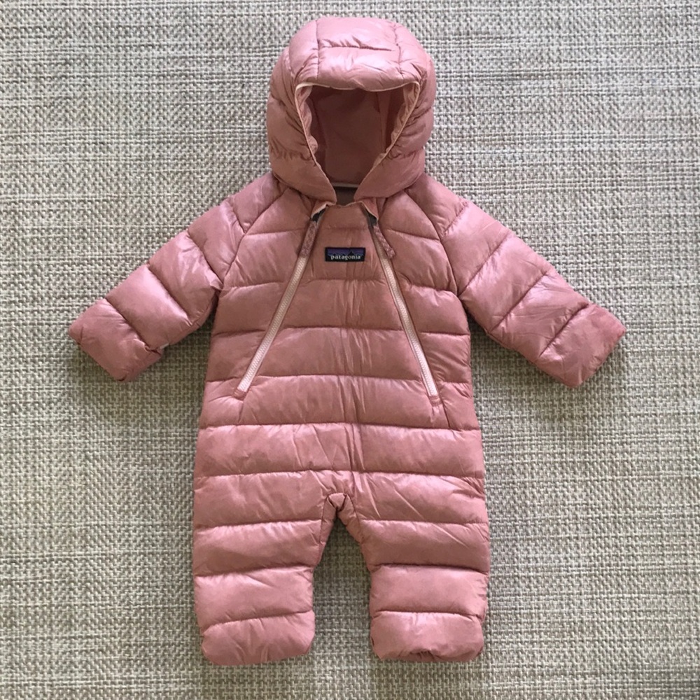 Patagonia Hi Loft Puffer Bunting (size Newborn)
